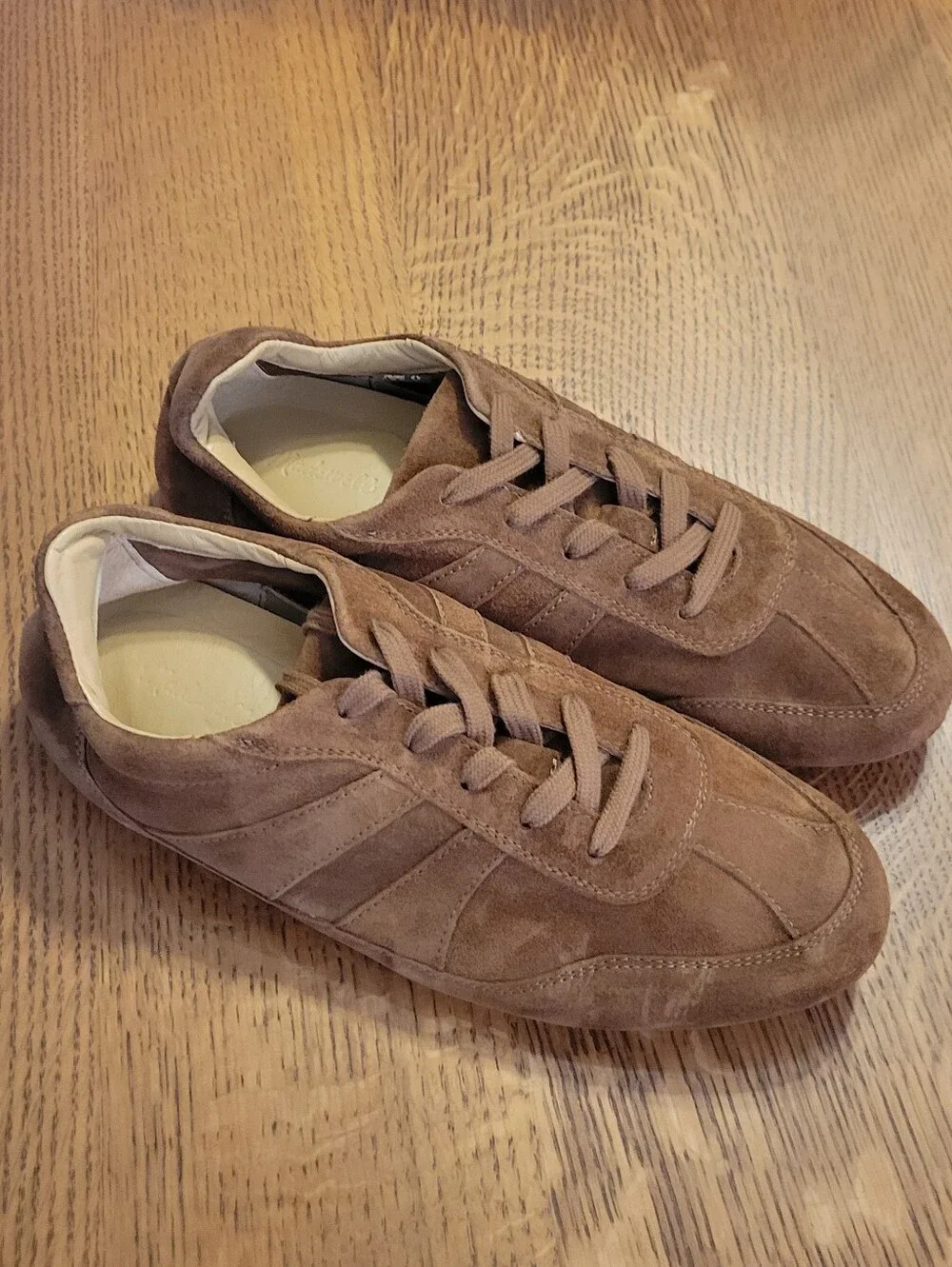 Madewell Oaklynne Suede Sneaker - Russet